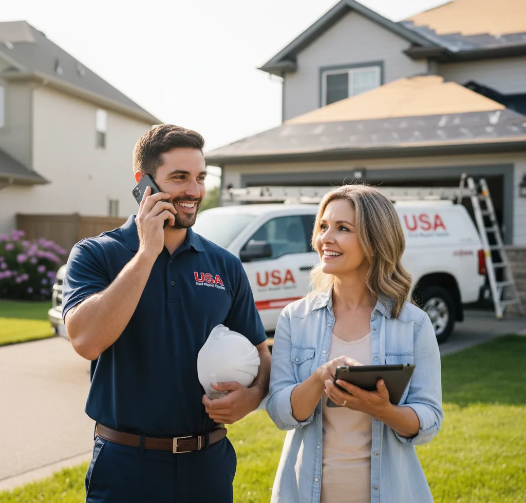 USA Roof Repair Experts customer support in East Bridgewater